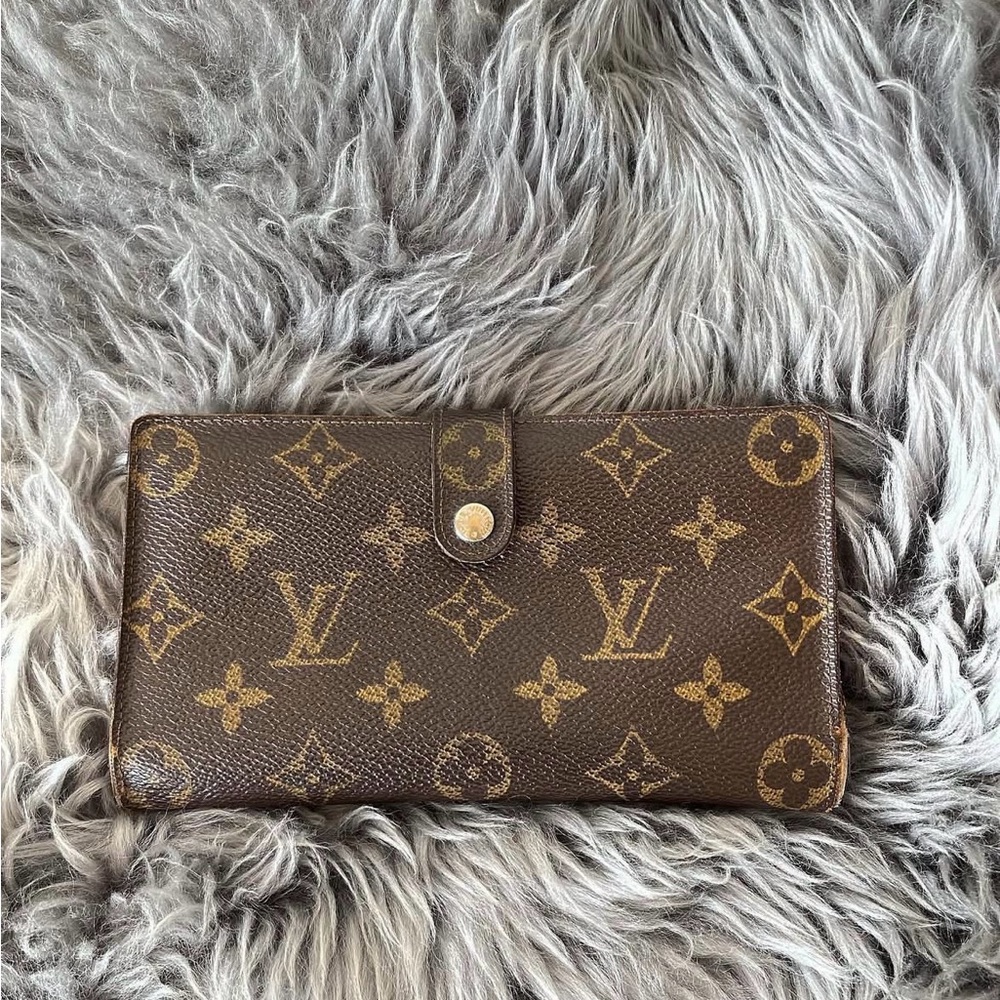 Louis Vuitton Monogram Viennois Cartes Credit Wallet